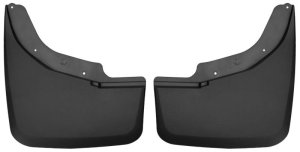 GMC Sierra 3500HD Mud Guards - Rear - Husky Liners - Dually - Black - 2015